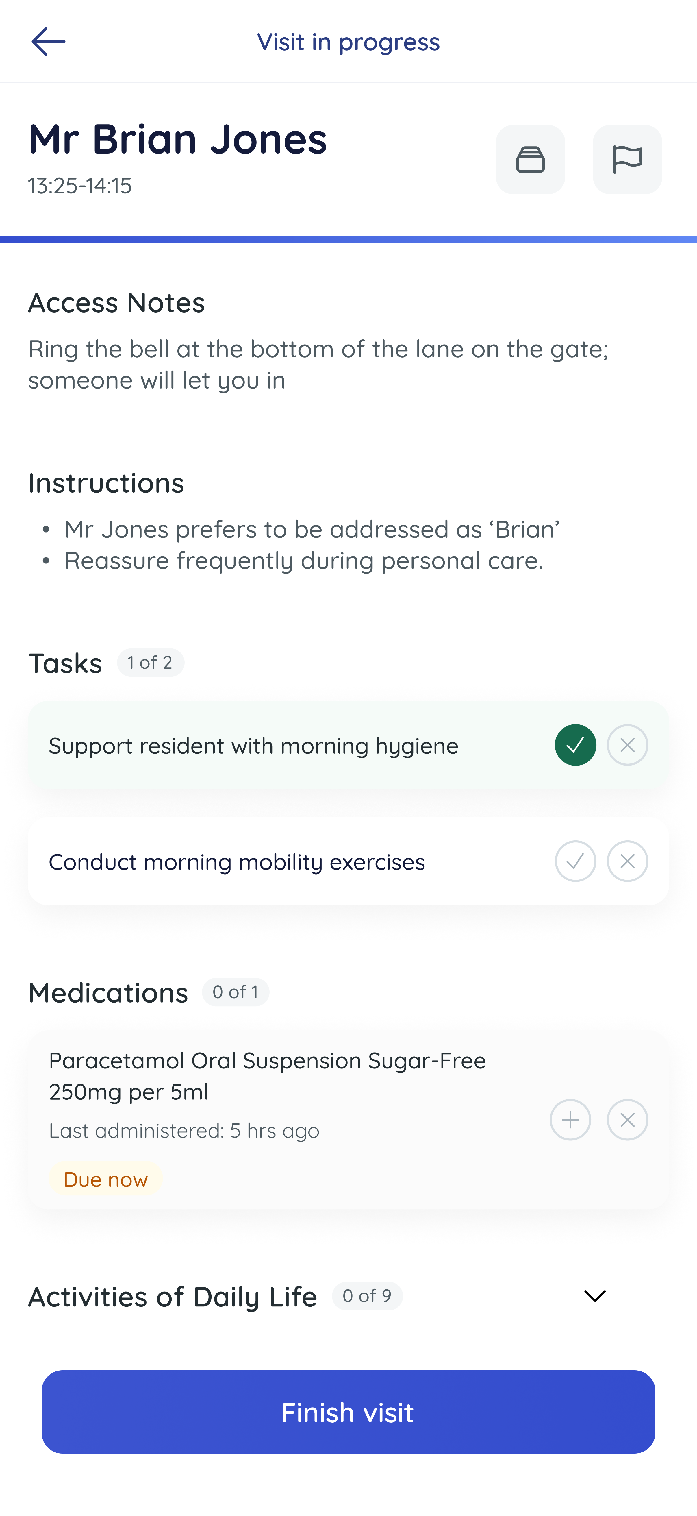 Amelio frontline mobile app